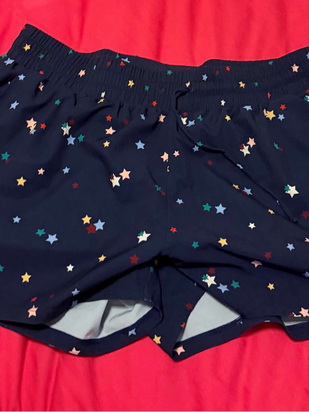 Summersalt x The Home Edition Women’s Navy Star Print Athletic Shorts